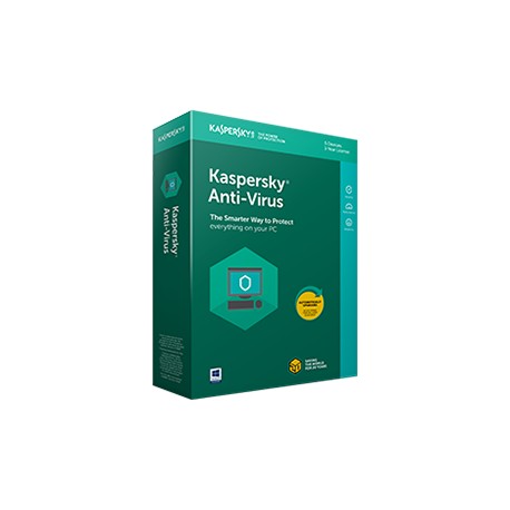 Kaspersky Anti-Virus 5-PC 1 year Renewal