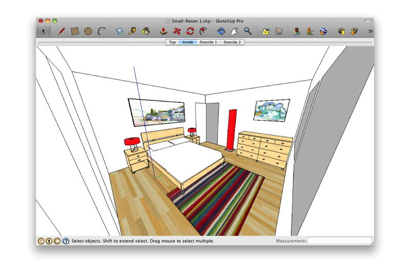 SketchUp Werken in kleine ruimten 2